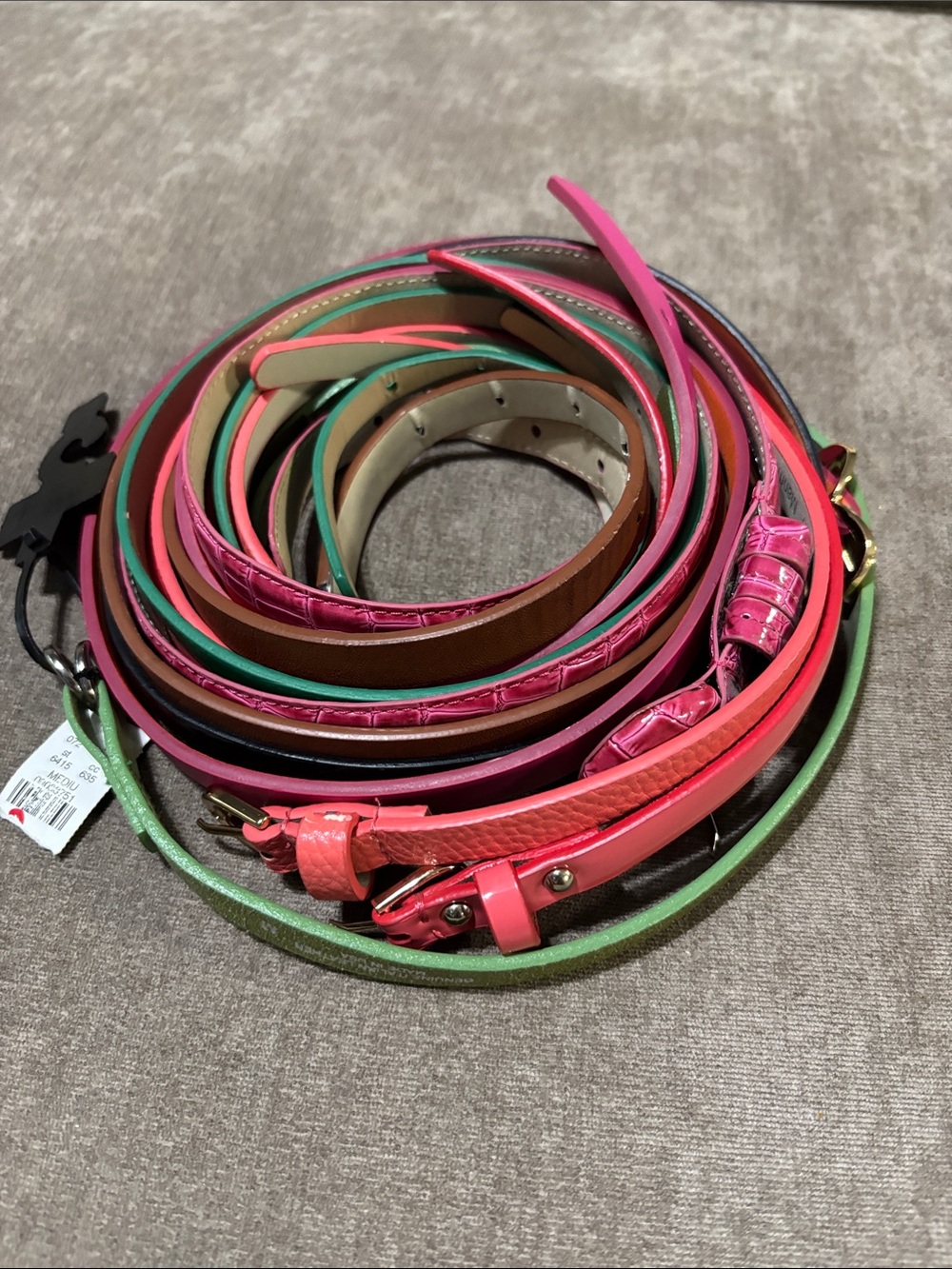 Bundle of 8 Belts